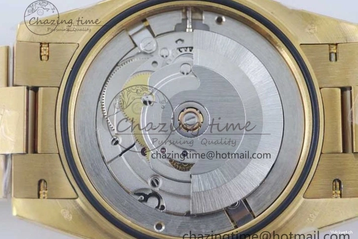 Dial YG Steel 40mm 1:1 Best TWF A2836 Crystal Date 904L YG Edition on Bracelet Day YG 0430